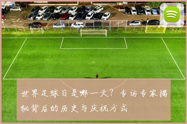 世界足球日是哪一天?专访专家揭秘背后的历史与庆祝方式